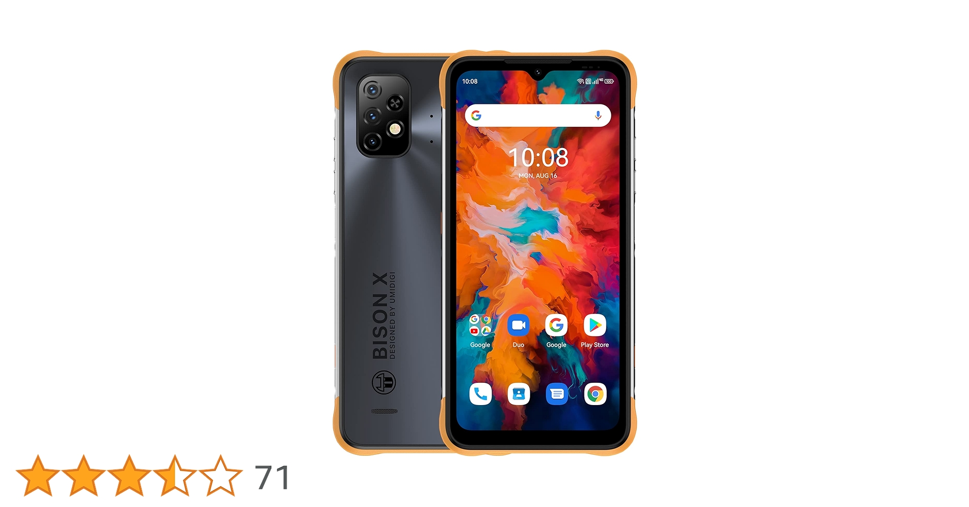 ANDROID - UMIDIGI BISON 新品未開封。オレンジ UMIDIGI BISON 新品未開封。オレンジ